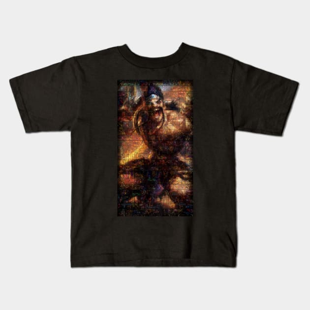 Draven Kids T-Shirt by nowtfancy